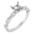 14K White