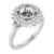 14K White