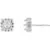 14K White