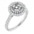 14K White