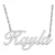 14K White