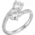 14K White