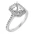 14K White