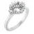 14K White