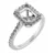 14K White