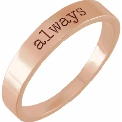 Always Stackable Ring