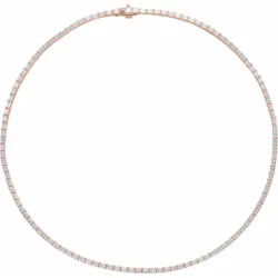 11 3/4 CTW Lab-Grown Diamond Line 16" Necklace