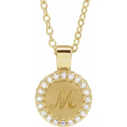 1/8 CTW Natural Diamond 16-18" Necklace