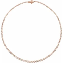 5 1/5 CTW Natural Diamond 16" Necklace