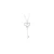 14K White
