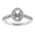 14K White