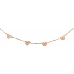 4-Heart Engravable Family 16" Necklace
