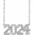 14K White