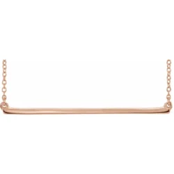 Straight Bar 18" Necklace