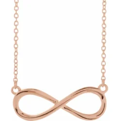 Infinity-Inspired 16-18" Necklace