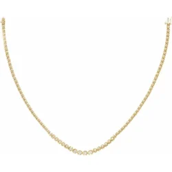 14K Yellow Graduated 17" Necklace Mounting
