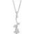 14K White